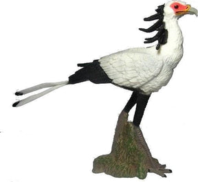 Collecta figurine - secretarisvogel - (l) - wilde dieren - handgeschilderd - miniatuur
