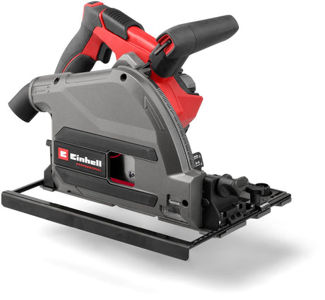 Einhell professionelle Akku-Tauchsäge TP-PS 18 165 – 1200 W – 5.200 t min – ø165 – max. Schnitttiefe bei 90° 45°: 56 42 mm - inkl. 1x Sägeblatt (ø165x20 mm 56 Zähne)