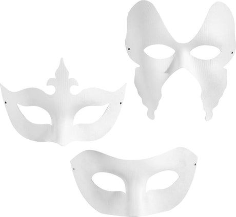 Kreativunternehmen https: www.cchobby.nl masks-h-10-20-cm-w-18-20-cm-white-3x4-piece-1-box