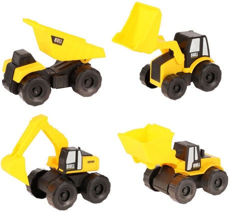 Toi-toys vehicool Baufahrzeuge-Set - 4-tlg
