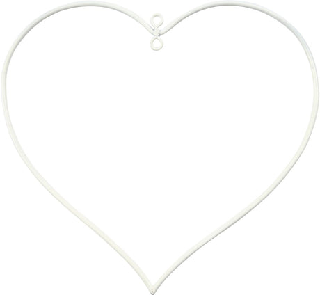 Kreativunternehmen https: www.cchobby.nl metal-wire-shape-size-13x13-cm-thickness-2-5-mm-white-10-piece-1-box