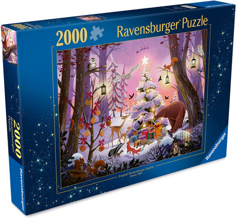 Ravensburger | Weihnachten im Wald-Puzzle | 2000 Stück