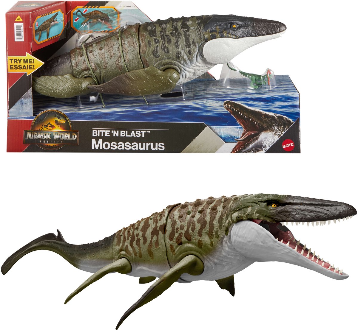 Der Film „Jurassic World“ zeigt Mosasaurier