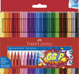Faber-Castell Filzstifte – Grifffarbe – Etui 20 Stück – fc-155320
