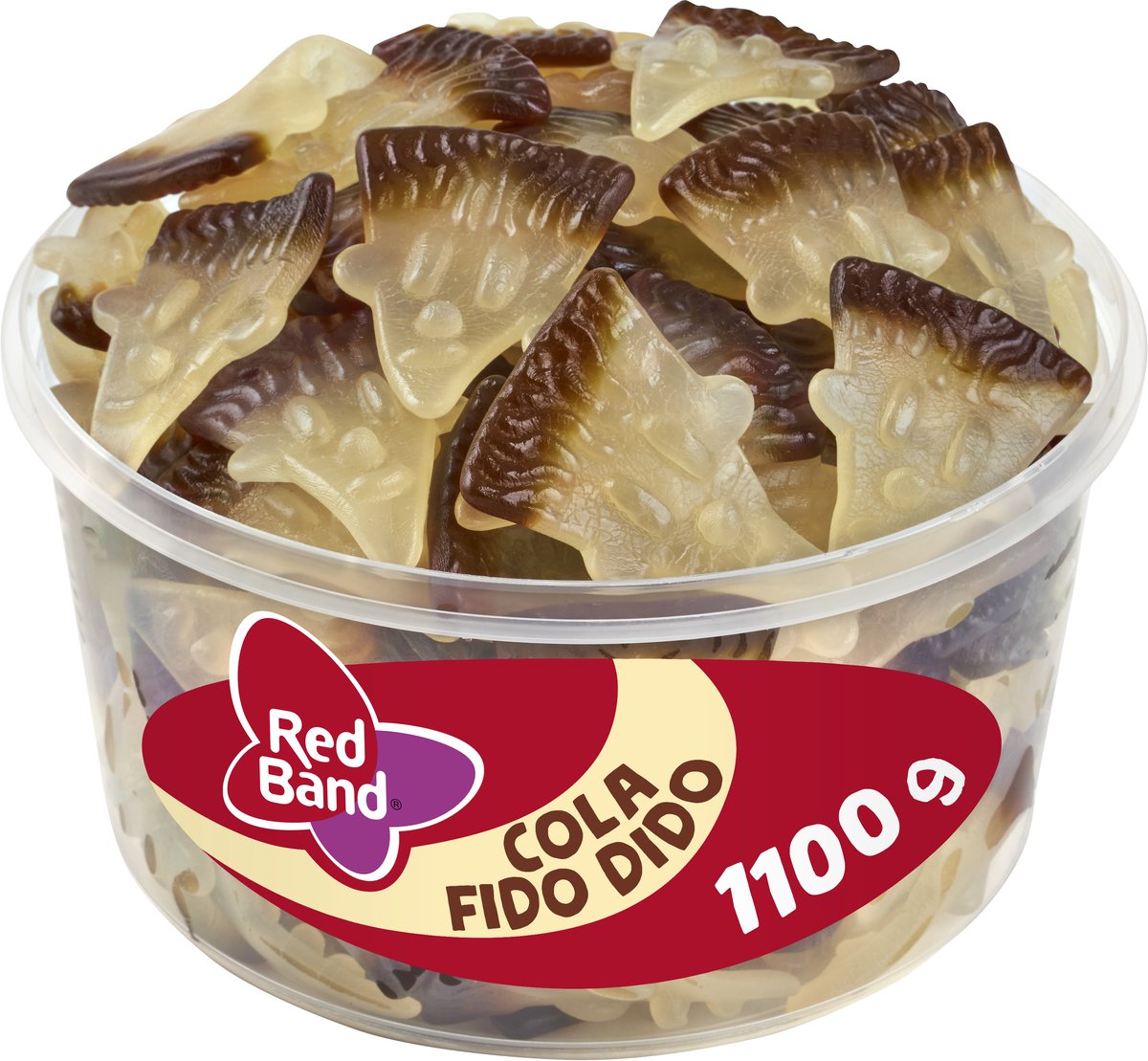 Rotes Band Cola Fido Dido (100 Stück)