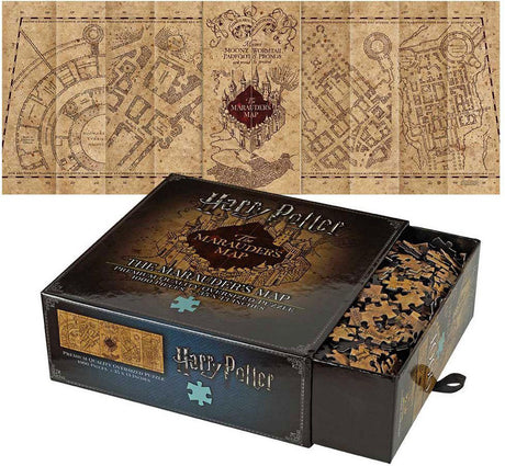 Edles Sammlungs-Harry-Potter-Kartenpuzzle des Marodeurs – 1000 Teile