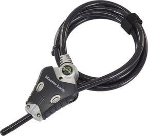 Masterlock master lock 8428eurdpro kabelslot zwart sleutelslot