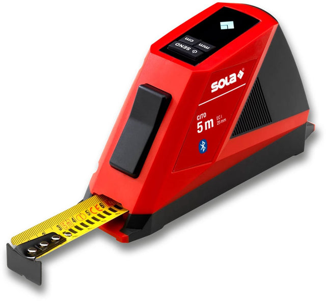 Sola cito serie - digitale oprolbare meetband - 5m - bluetooth - verlicht display