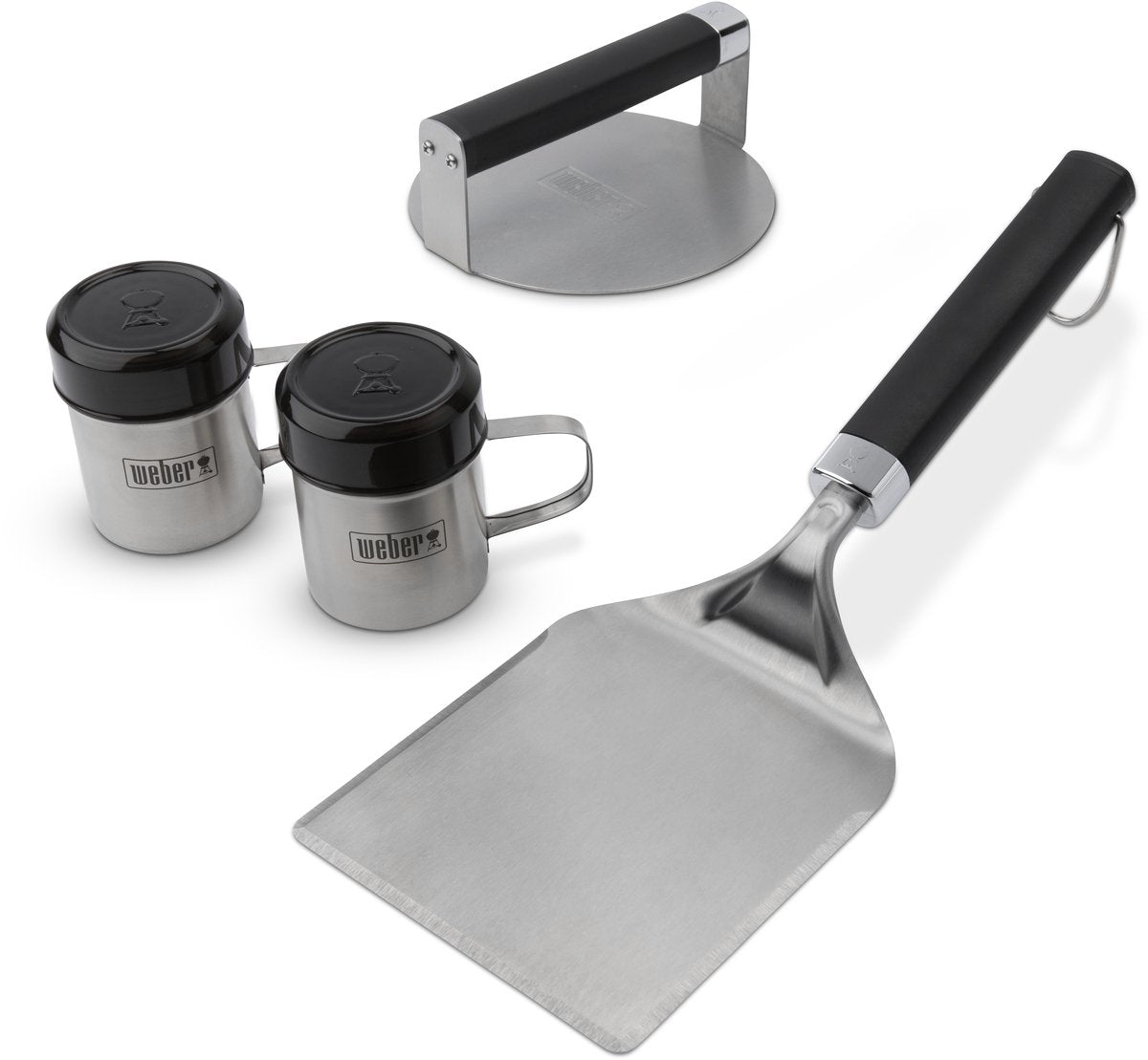 Weber smashed burger set