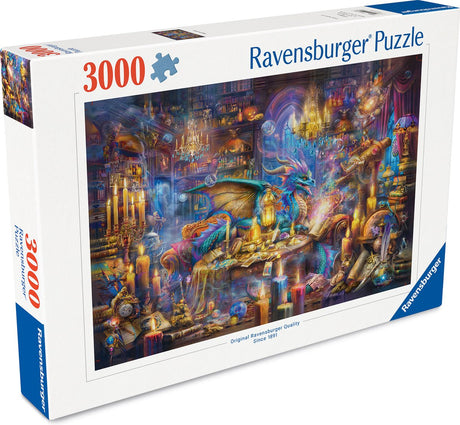 Ravensburger - Verzauberte Bibliothek - Puzzle - 3000 Teile