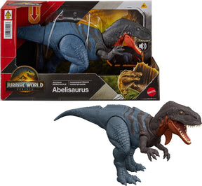 Mattel Jurassic World Rebirth – Wild brüllender Abelisaurus