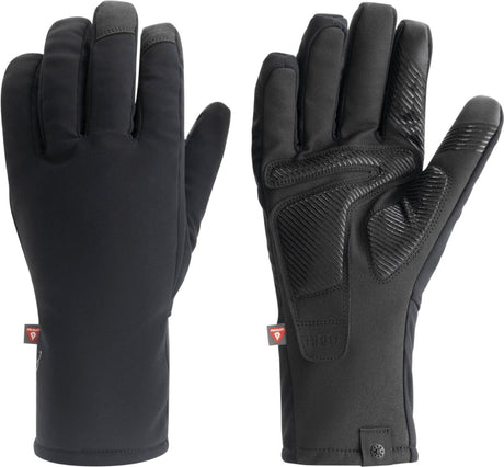 Bbb cycling thermodex fietshandschoenen winter - primaloft isolatie - voor koude en natte omstandigheden - zwart - xl - bwg-47 xl