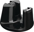 Tesa plakbandhouder easy cut® compact + 1 rol plakband invisible 33mx19mm zwart