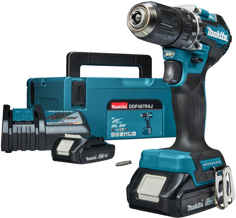 Makita ddf487raj Akku-Bohrschrauber 18 V 2,0 Ah in Mbox