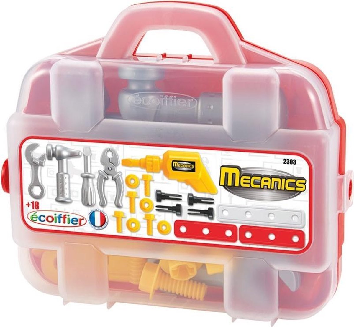 Ecoiffier Mechaniker-Werkzeugkoffer