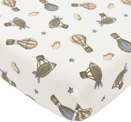 Meyco Baby-Luftballons-Spannbettlaken – mehrfarbig – 60 x 120 cm