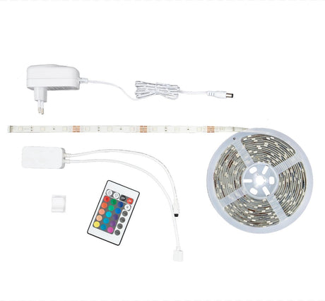 Briloner leuchten wifi - led-strip 5m - via tuya app en afstandsbediening werkbaar - wifi vorr ios en android - rgb - bruikbaar met amazon echo en google home