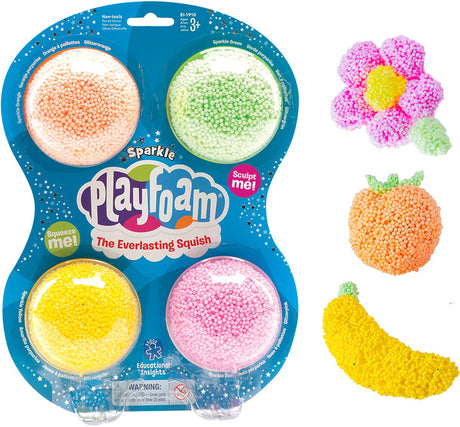 Lernressourcen Playfoam® Sparkle (4er-Pack) - 6+