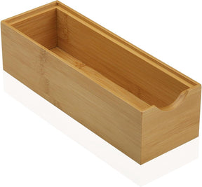Versa multi-functionele kist bamboe (7,8 x 6,4 x 23 cm)