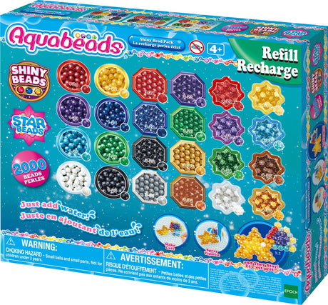 Epoch Aquabeads 31995 Nachfüllpackung mit glänzenden Perlen