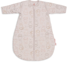 Jollein schlafsack mit abnehmbaren ärmeln 60cm miffy moments - silk rose