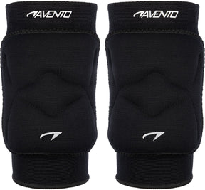 Avento kniebeschermers volleybal - extra dikke padding - zwart - maat s