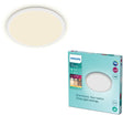 Philips led philips superslim badkamer plafondlamp - wit - rond - 15 w