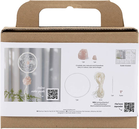 Kreativunternehmen https: www.cchobby.nl mini-hobbyset-macrame-dreamcatcher-with-rose-quartz-light-pink-white-1-box