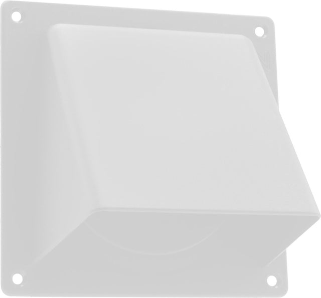 Star x starx gevelklep 1 klep - 100-125 en 110 x 54 mm - wit