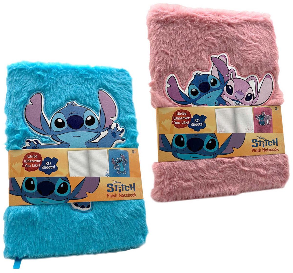 Stitch-Plüsch-Notizbuch