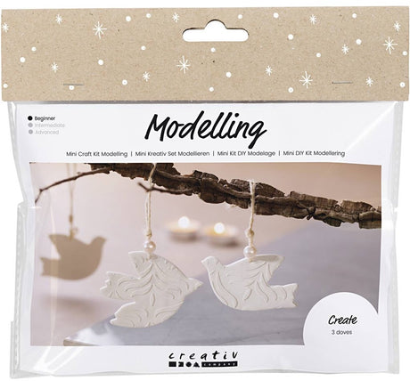 Kreativunternehmen https: www.cchobby.nl mini-hobbyset-boetseren-duiven-off-white-1-doos