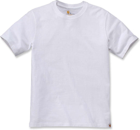 Carhartt heavyweight relaxed fit t-shirt met korte mouwen wit l man l