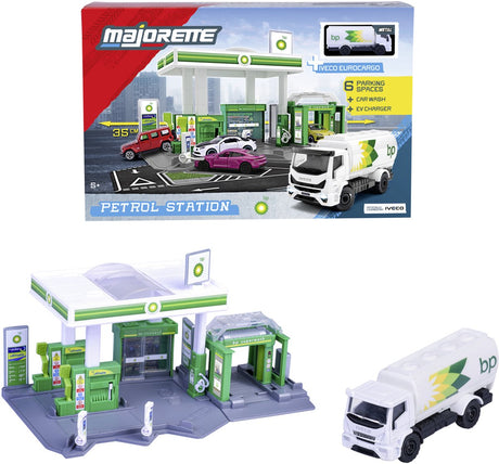 Majorette BP Tankstelle mit Fahrzeug