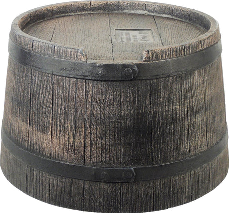Naturstandard für Regenfass mit Holz aus dem Holz 45x28,5 cm Braun