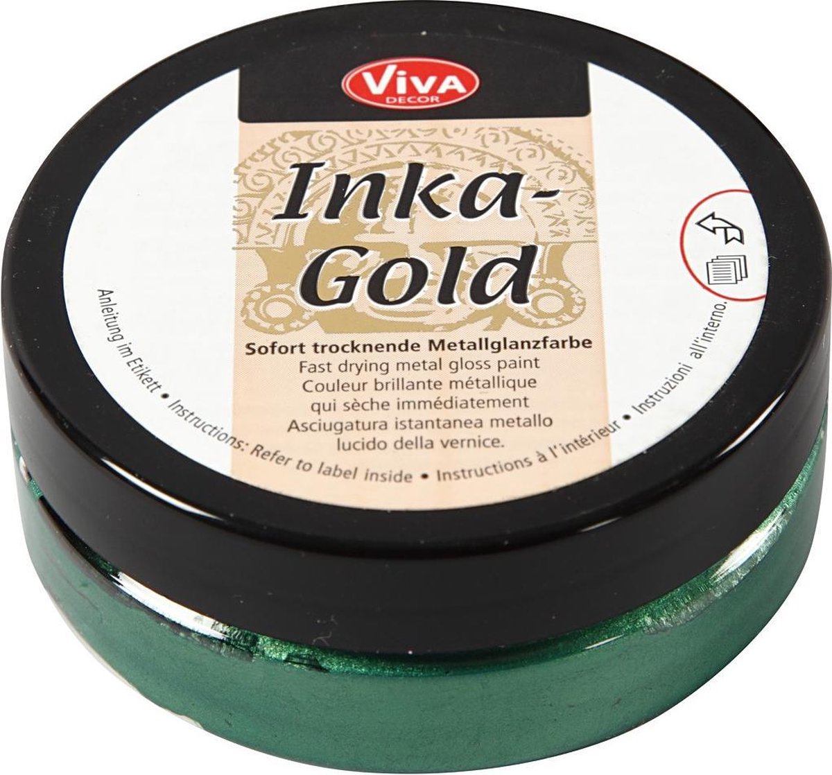 Viva Inka-Gold, 50 ml, Smaragd