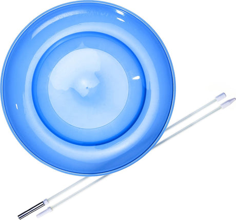 Eureka Jonglierplatte mit Stick - Blau