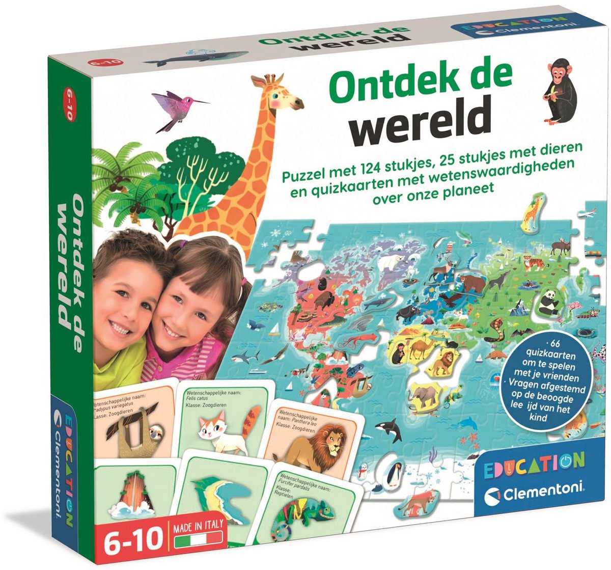 Clementoni entdeckt die Welt