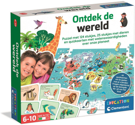 Clementoni entdeckt die Welt