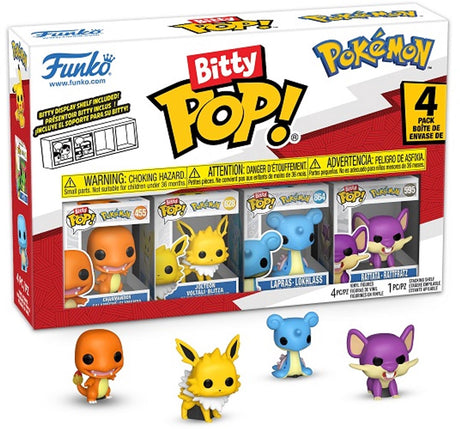 Funko Pokemon – Bitty Pop 4er-Pack 2,5 cm – Glumanda