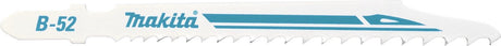 Makita B-06482 HSS Stichsägeblatt B52 – Holz mit Nägeln, Aluminium, Kunststoff (5 Stück)