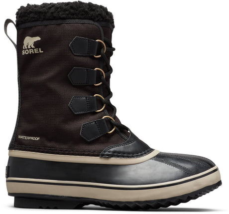 Sorel 1964 Pac™ Nylon WP Herren-Schneestiefel – Schwarz, Ancient Fossil – Größe 42