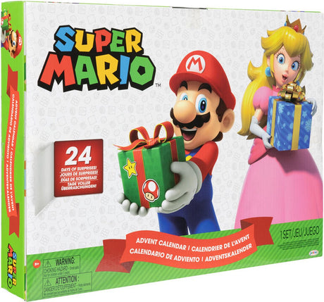 Jakks Adventskalender Weihnachtsferien Super Mario Bros. (24-teilig) – schönes, einzigartiges, abenteuerliches Geschenk