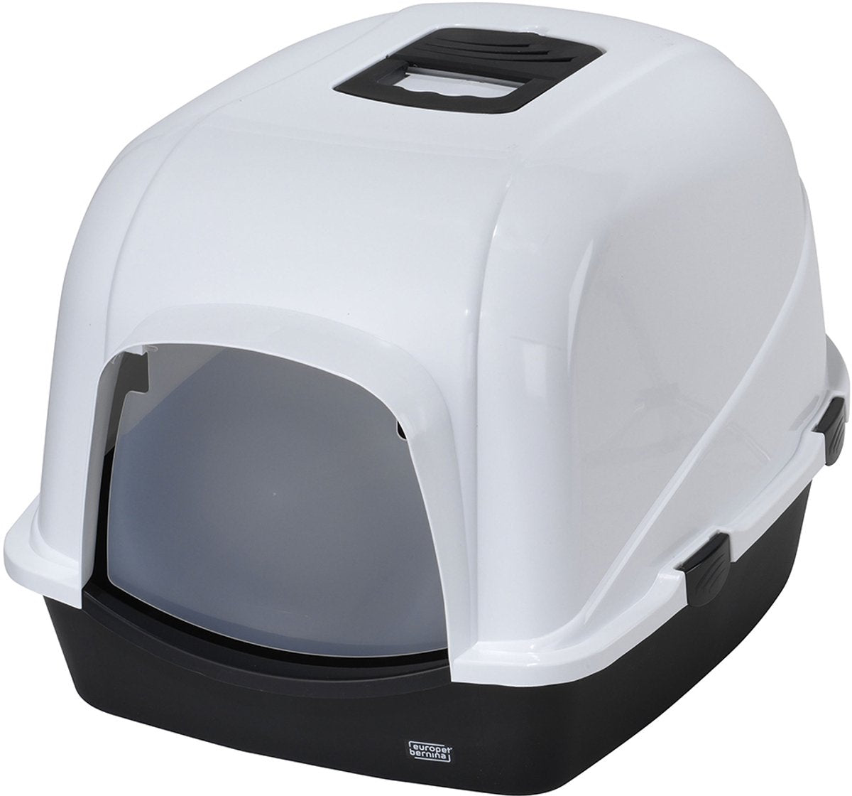 Ebi Eclipse 70 – Schwarz – Katzentoilette – 56 x 70 x 46 cm – große Katzen