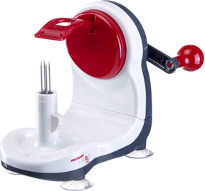 Westmark Apfelschälmaschine, Kunststoff Edelstahl, Lauf, weiß dunkelgrau rot, 97082260