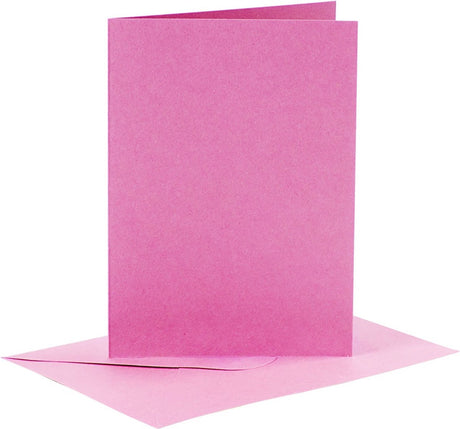Creativ Company CC-Karten-Umschläge 10,5x15 cm rosa 6 Stück