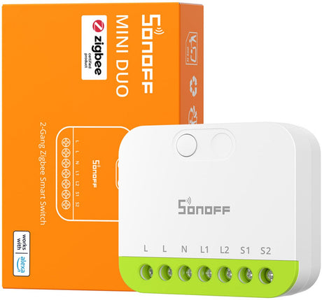 Sonoff mini-zb2gs zigbee two-channel mini switch