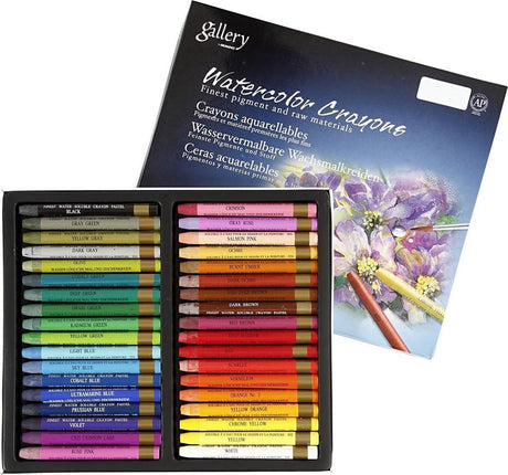 Kreativunternehmen https: www.cchobby.nl Aquarellkreide-l-9-3-cm-verschiedene-Farben-36-teilig-1-Box