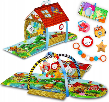 Lionelo agnes plus – Spielmatte – 2in1 – Spielzeug – sehr große Größe