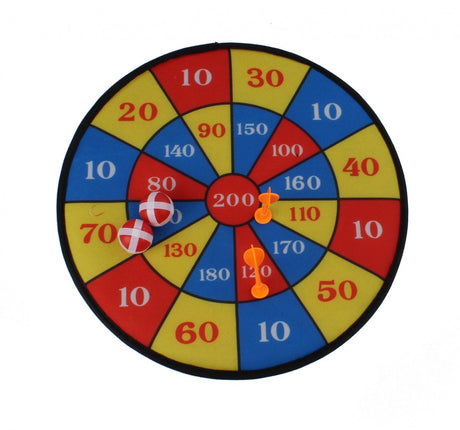 Eddy toys dart board d36cm 5pcs pes