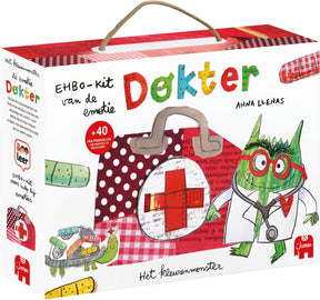 Braet jumbo - ik leer ontdekken - het kleurenmonster - ehbo-kit